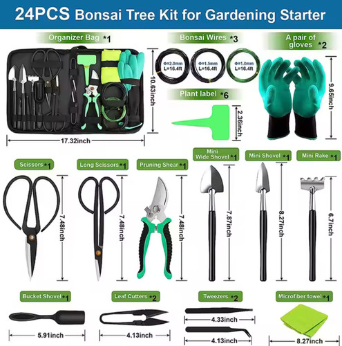 Bonsai tree kit heavy - tree, duty
