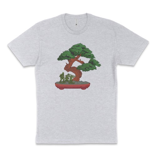 Bonsai tree army men - army,