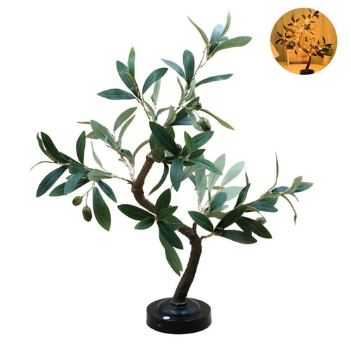 Artificial led bonsai tree - artificial,