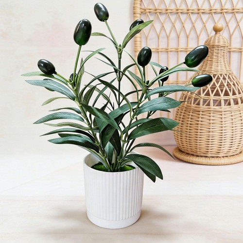 Artificial olive tree - artificial, plant
